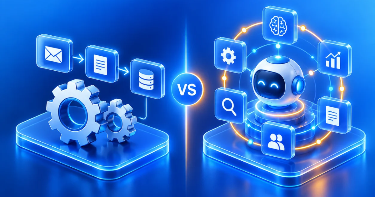 Agentic AI vs. Automation: The Real Gap